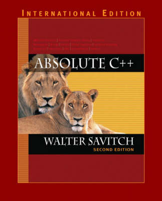 Book cover for Online Course pack:Absolute C++ (International Edition) with Codemate Student Access Kit