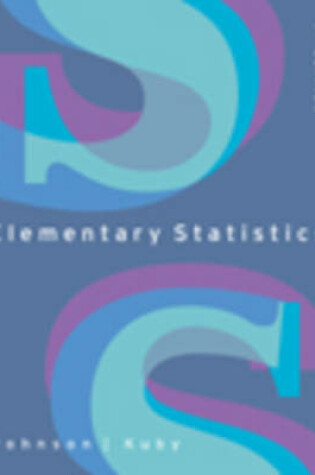 Cover of Elementary Stats W/CD 9e