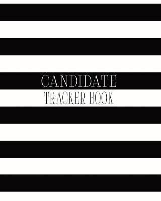 Book cover for Candidate Tracker Book