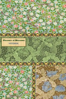 Cover of Pleasure of Blossoms NOTEBOOK [ruled Notebook/Journal/Diary to write in, 60 sheets, Medium Size (A5) 6x9 inches]