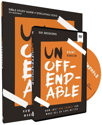 Book cover for Unoffendable Study Guide with DVD