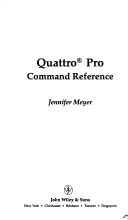 Book cover for Quattro Pro
