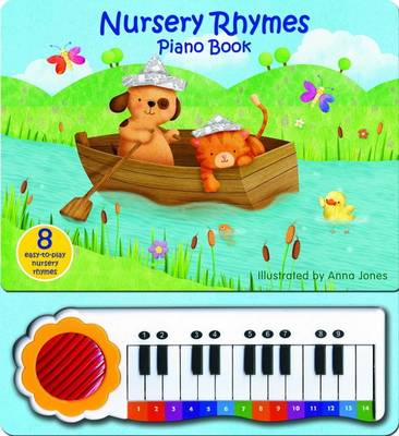 Book cover for Nursery Rhymes Piano Book
