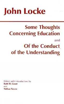 Book cover for Some Thoughts Concerning Education and of the Conduct of the Understanding