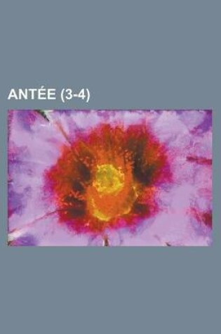 Cover of Antee (3-4 )