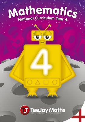 Book cover for TeeJay Mathematics National Curriculum Year 4 Second Edition