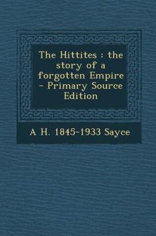 Cover of The Hittites