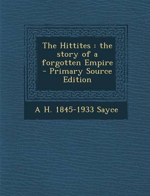 Book cover for The Hittites