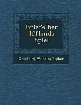 Book cover for Briefe Ber Ifflands Spiel