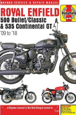 Cover of Royal Enfield Bullet and Continental GT Service & Repair Manual (2009 to 2018)