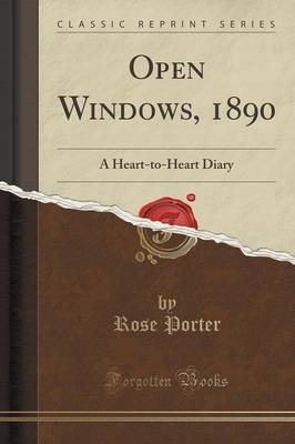 Book cover for Open Windows, 1890