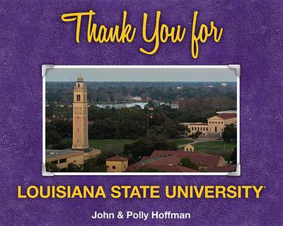 Book cover for Thank You for Louisiana State University