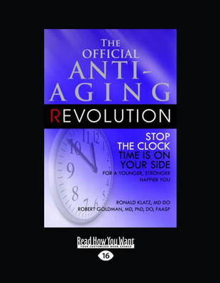 Book cover for The Official Anti-Aging Revolution