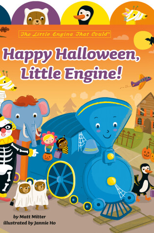 Cover of Happy Halloween, Little Engine!