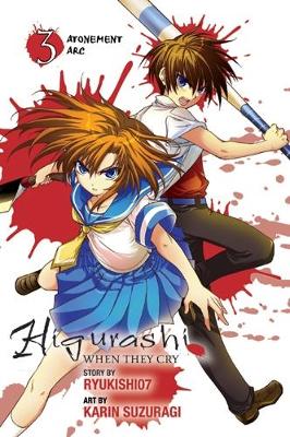 Book cover for Higurashi When They Cry: Atonement Arc, Vol. 3