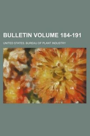 Cover of Bulletin Volume 184-191