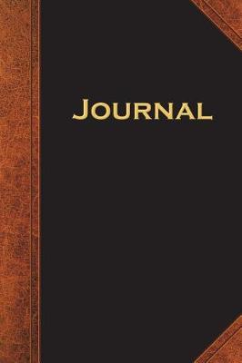 Cover of Journal Vintage Cover Style
