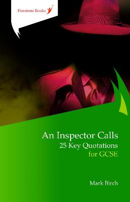 Book cover for An Inspector Calls: 25 Key Quotations for GCSE