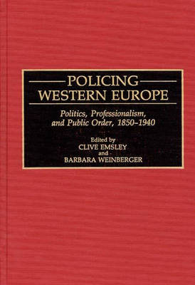 Book cover for Policing Western Europe