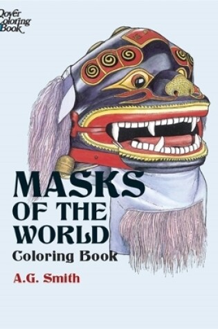 Cover of Masks of the World Coloring Book