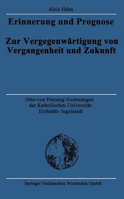 Book cover for Erinnerung und Prognose