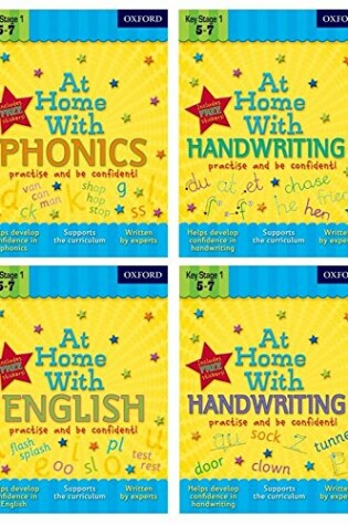 Cover of At Home With Phonics and English Skills Ages 5-7