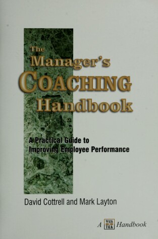 Book cover for The Manager's Coaching Handbook