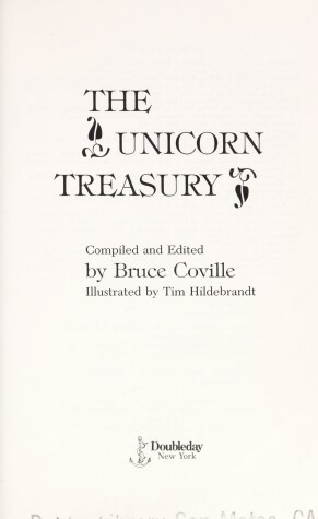 Book cover for The Unicorn Treasury