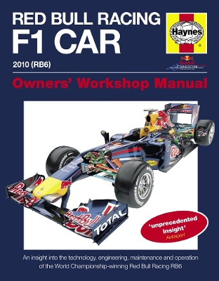 Book cover for Red Bull Racing F1 Car Manual