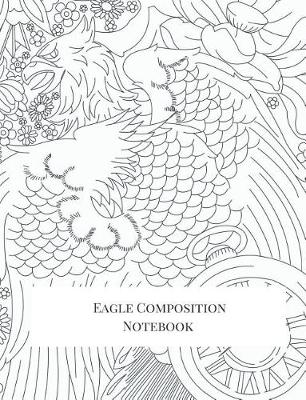 Book cover for Eagle Composition Notebook