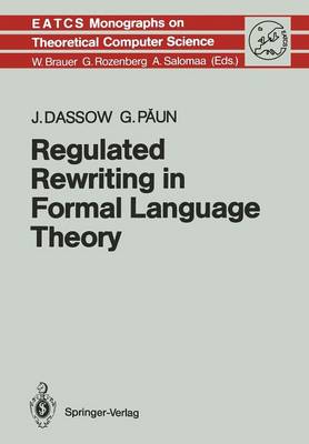 Cover of Regulated Rewriting in Formal Language Theory