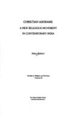 Cover of Christian Ashrams