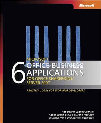 Book cover for 6 Microsoft(r) Office Business Applications for Office Sharepoint(r) Server 2007