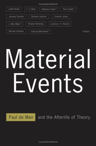 Book cover for Material Events