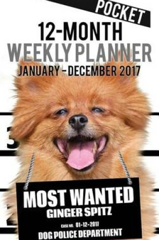 Cover of 2017 Pocket Weekly Planner - Most Wanted Ginger Spitz