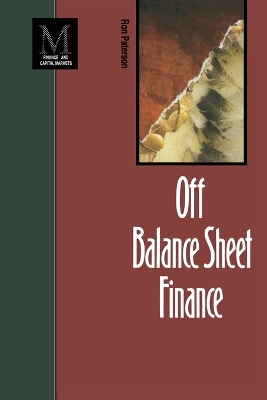 Book cover for Off Balance Sheet Finance