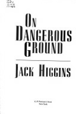 Cover of On Dangerous Ground