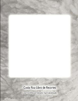 Book cover for Costa Rica Libro de Recortes Costa Rica Sleek Scrapbook