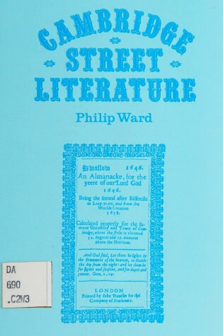 Cover of Cambridge Street Literature