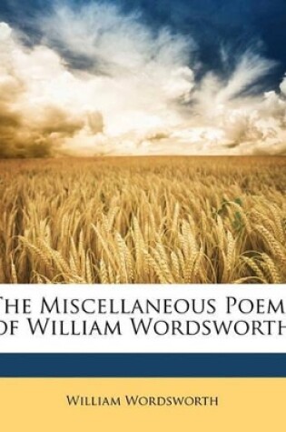 Cover of The Miscellaneous Poems of William Wordsworth