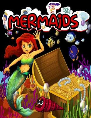 Book cover for Mermaid Colouring Books For Girls 8-10