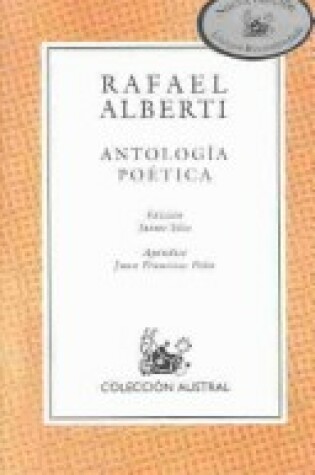 Cover of Antologia Poetica