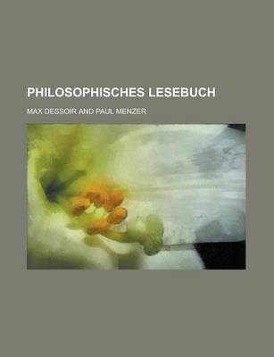 Book cover for Philosophisches Lesebuch