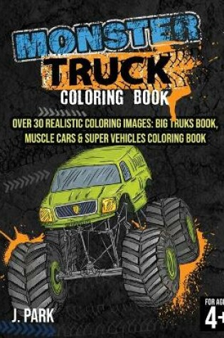 Cover of Monster Truck Coloring Book