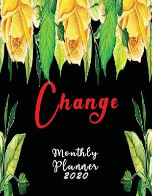 Book cover for Monthly Planner 2020