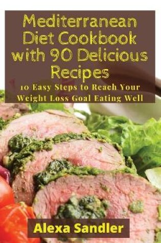 Cover of Mediterranean Diet Cookbook with 90 Delicious Recipes