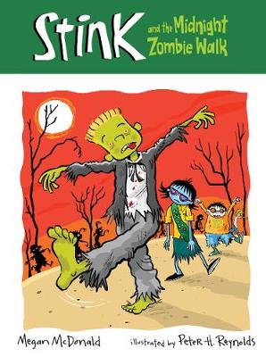 Book cover for Stink and the Midnight Zombie Walk