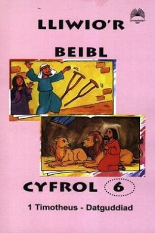 Cover of Lliwio'r Beibl: Cyfrol 6. 1 Timotheus - Datguddiad