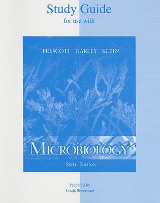 Book cover for Student Study Guide to accompany Microbiology