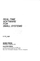 Cover of Real Time Software for Small Systems